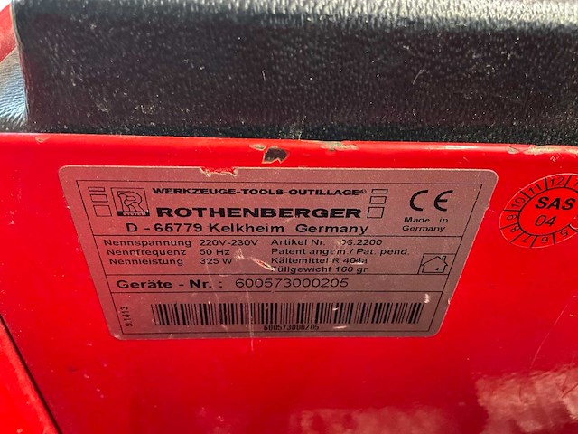 Rothenberger rofrost turbo cv-installatiemateriaal - afbeelding 4 van  7