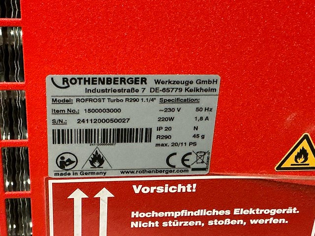 Rothenberger rofrost turbo pijpbevriessysteem - afbeelding 3 van  3