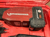 Rothenberger romax 300 accu persbek - afbeelding 4 van  10