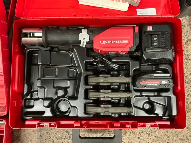 Rothenberger romax 4000 persmachine - afbeelding 1 van  8