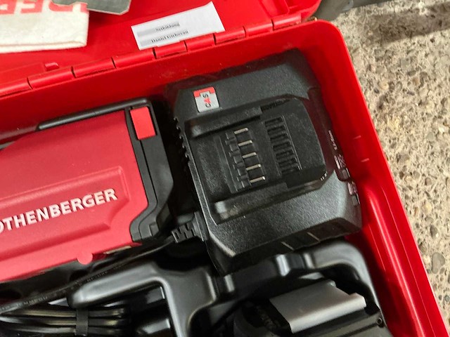 Rothenberger romax 4000 persmachine - afbeelding 3 van  8