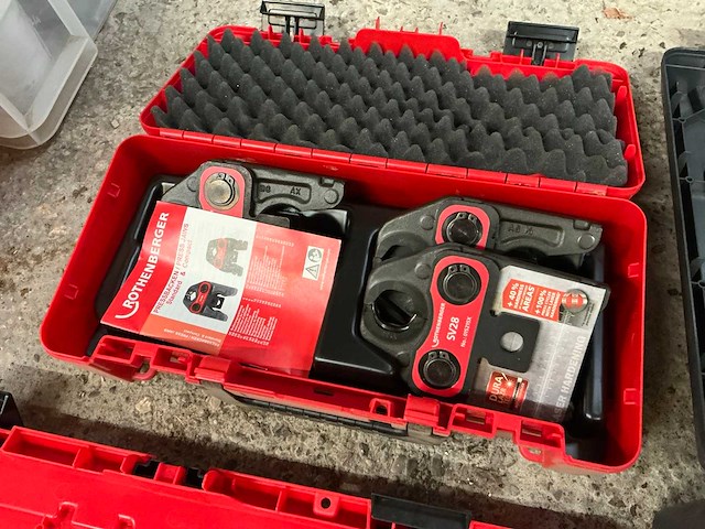 Rothenberger romax 4000 persmachine - afbeelding 6 van  8