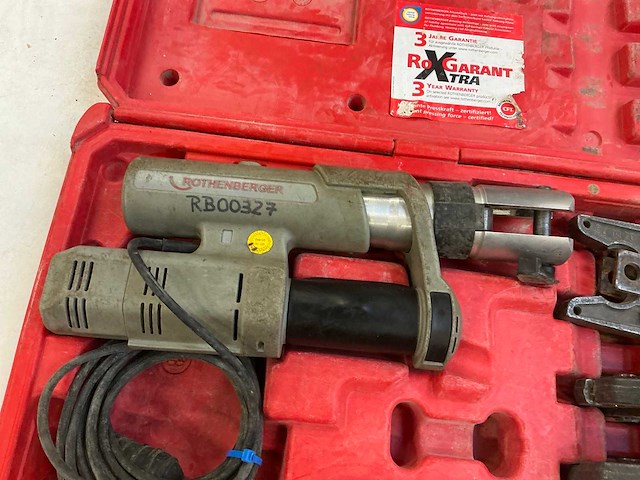 Rothenberger romax ac eco elektrische persmachine - afbeelding 2 van  5