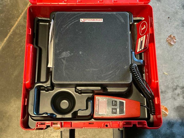 Rothenberger roscale 120 weegschaal - afbeelding 1 van  2