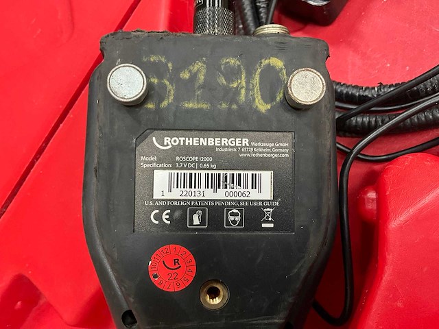 Rothenberger roscope i2000 inspectiecamera - afbeelding 4 van  7