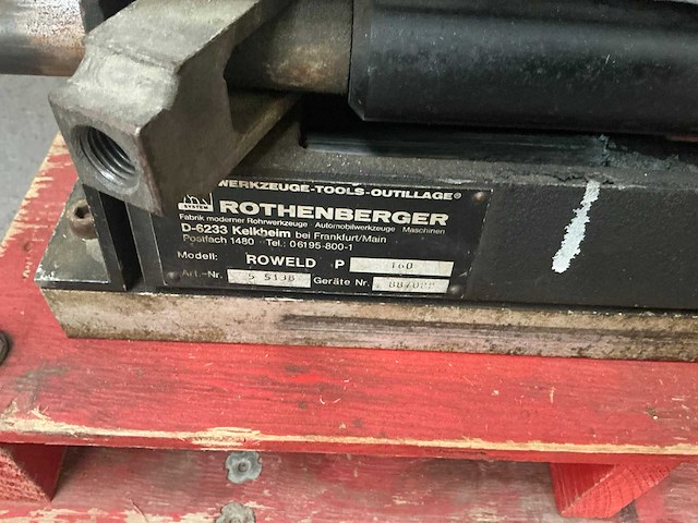 Rothenberger roweld p 160 kunststof lasmachine - afbeelding 8 van  8