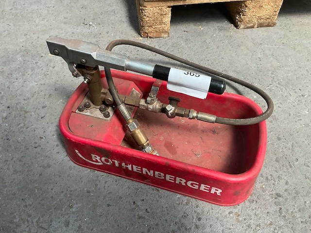 Rothenberger rp 30 manuele afperspomp - afbeelding 1 van  3