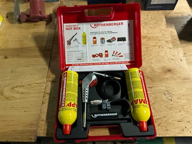 Rothenberger super fire 3 hot box gasbranderset - afbeelding 1 van  5