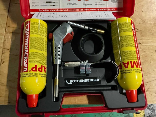 Rothenberger super fire 3 hot box gasbranderset - afbeelding 2 van  5