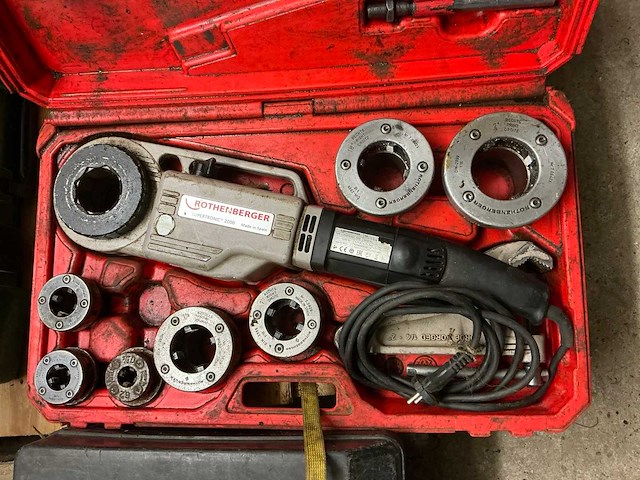 Rothenberger supertronic 2000 draadsnijmachine - afbeelding 1 van  6