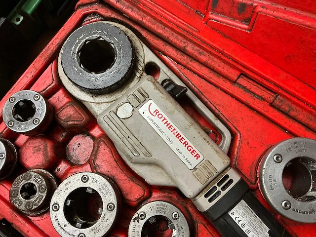 Rothenberger supertronic 2000 draadsnijmachine - afbeelding 2 van  6