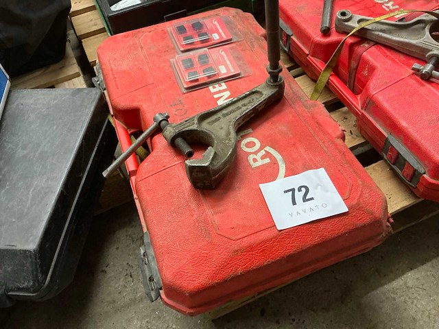 Rothenberger supertronic 2000 draadsnijmachine - afbeelding 6 van  6