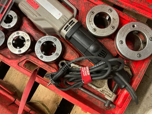 Rothenberger supertronic 2000 draadsnijmachine - afbeelding 3 van  6