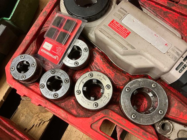 Rothenberger supertronic 2000 draadsnijmachine - afbeelding 5 van  6