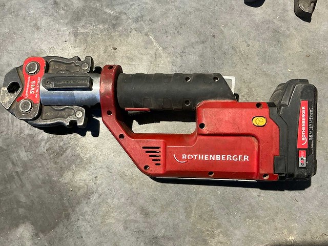 Rothenberger twin turbo accu persbekkentang - afbeelding 2 van  8