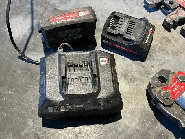 Rothenberger twin turbo accu persbekkentang - afbeelding 4 van  8