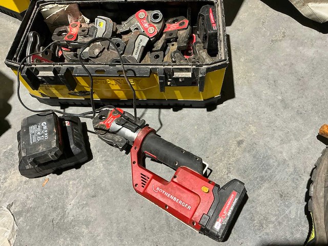 Rothenberger twin turbo accu persbekkentang - afbeelding 6 van  8