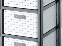 Rotho country rolhouder met 3 lades - afbeelding 1 van  4