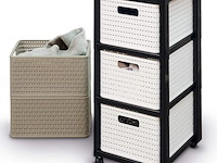 Rotho country rolhouder met 3 lades - afbeelding 3 van  4