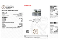 Round diamant 0.43ct – d/vvs2 – igi - afbeelding 4 van  4