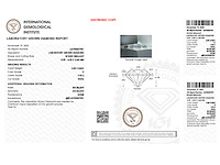 Round diamant 0.80ct – d/vvs2 – igi - afbeelding 4 van  4