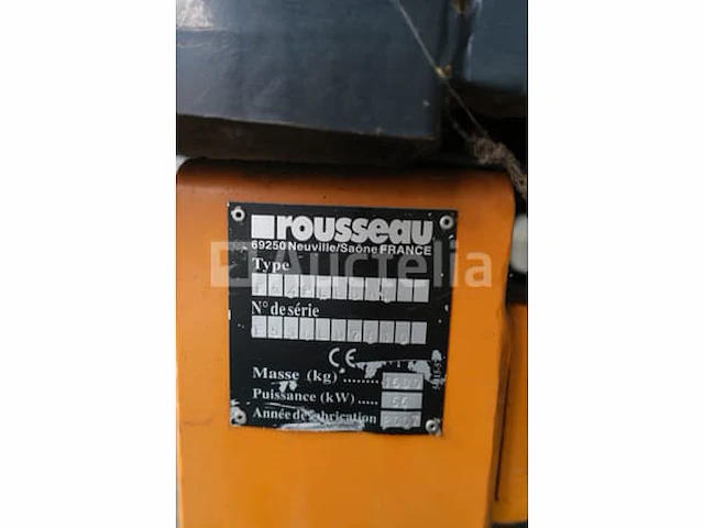Rousseau grasmaaierarm f5sel07a10 - afbeelding 8 van  16