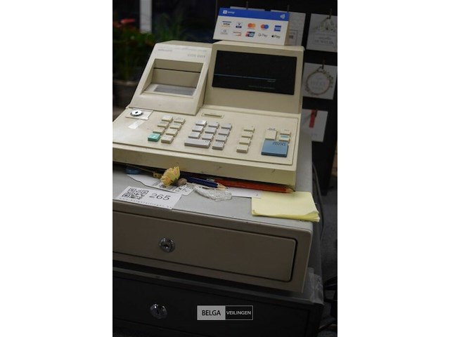 Rouwlint drukmachine + olivetti kassasysteem ecr001 - afbeelding 2 van  5