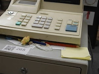 Rouwlint drukmachine + olivetti kassasysteem ecr001 - afbeelding 2 van  5