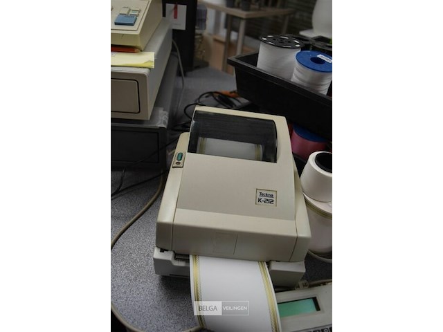 Rouwlint drukmachine + olivetti kassasysteem ecr001 - afbeelding 3 van  5