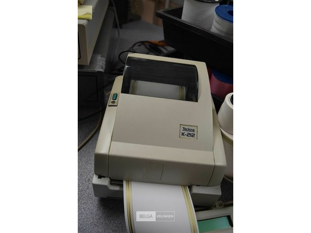 Rouwlint drukmachine + olivetti kassasysteem ecr001 - afbeelding 4 van  5