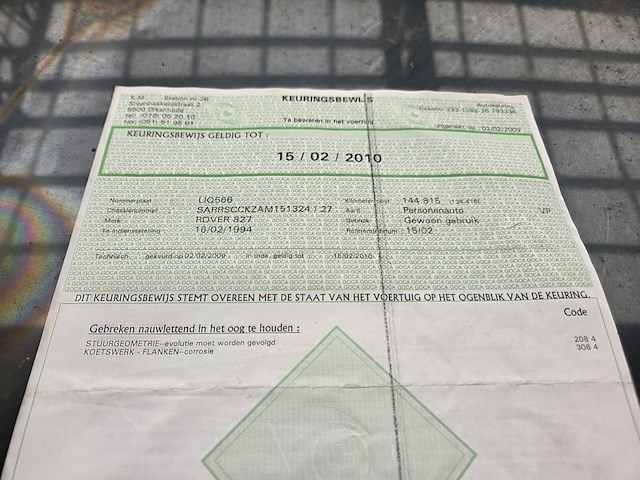 Rover 827, 1994 - afbeelding 12 van  12