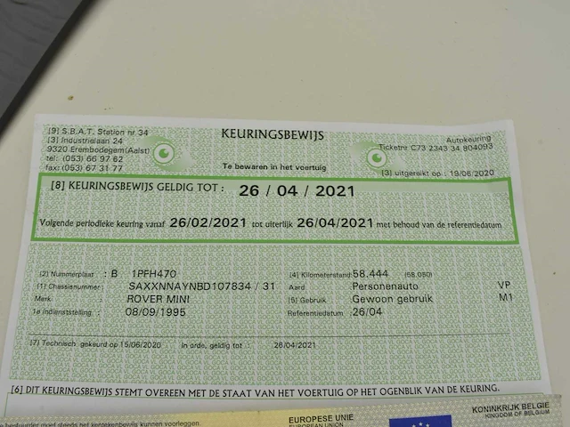 Rover mini cooper 1.3spi - afbeelding 13 van  43