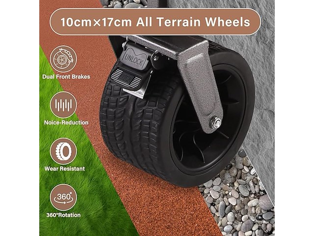 Rowce opvouwbare bolderwagen - afbeelding 6 van  6