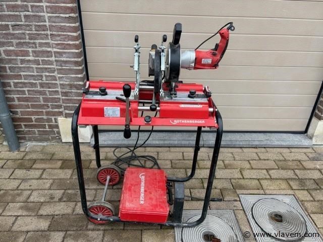 Afkomstig uit gerechtelijke verkoop: rothenberger roweld p160 en elektrolasmachine geberit esg40/200