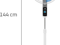 Rowenta turbo silence vu5650f0 staande ventilator - afbeelding 1 van  3