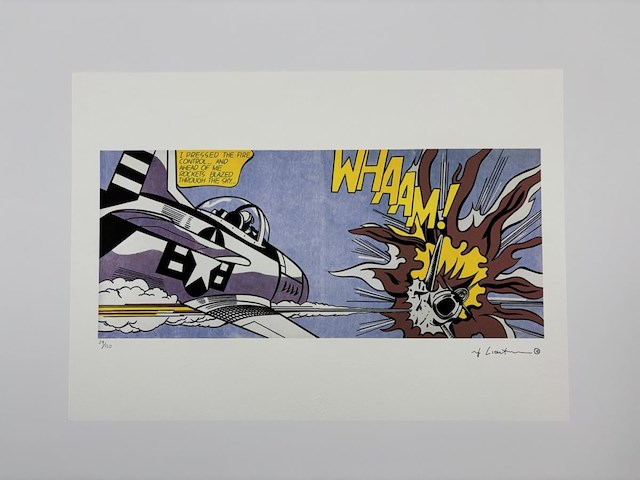 Roy lichtenstein - gelimiteerde editie - afbeelding 1 van  1