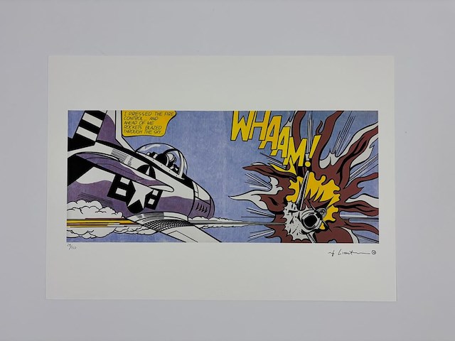Roy lichtenstein - gelimiteerde editie - afbeelding 1 van  1