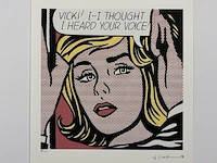 Roy lichtenstein - gelimiteerde editie