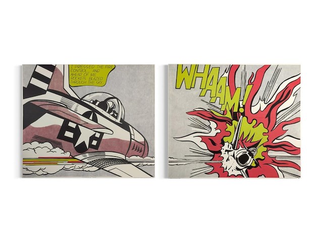 Roy lichtenstein - whaam! - afbeelding 1 van  3