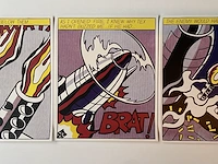 Roy lichtenstein (serie van 3 stuks)