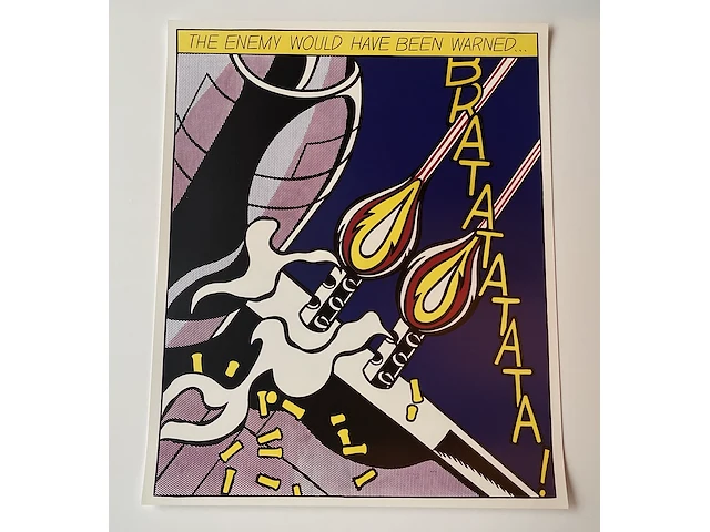 Roy lichtenstein (serie van 3 stuks) - afbeelding 3 van  4