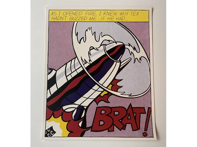 Roy lichtenstein (serie van 3 stuks) - afbeelding 4 van  4