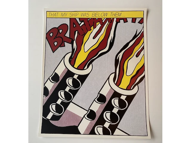 Roy lichtenstein - afbeelding 1 van  1