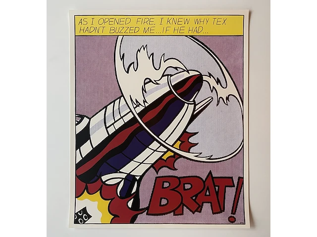 Roy lichtenstein - afbeelding 1 van  1