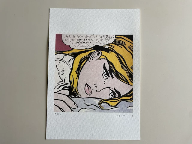 Roy lichtenstein - afbeelding 1 van  4