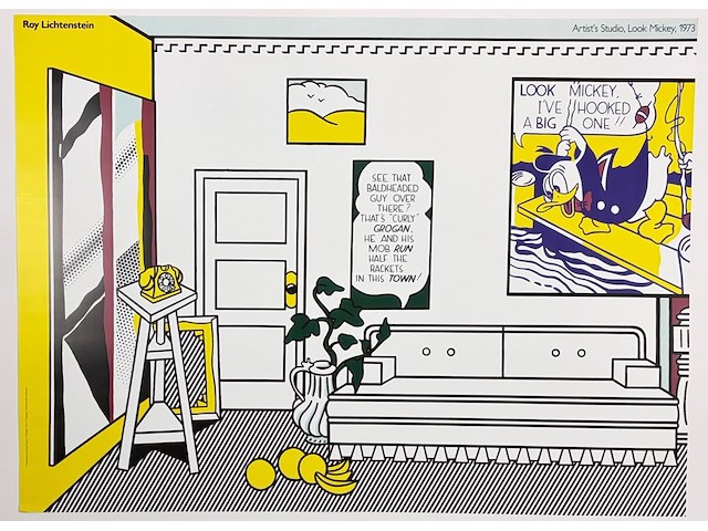 Roy lichtenstein - afbeelding 1 van  1