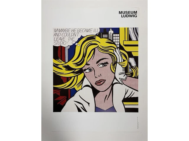 Roy lichtenstein - afbeelding 1 van  1