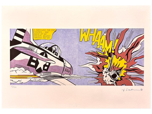 Roy lichtenstein - afbeelding 1 van  3