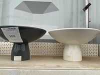 Royal boch decoratiemateriaal porseleinen schaal (2x) - afbeelding 1 van  2