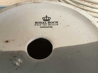Royal boch decoratiemateriaal porseleinen schaal (2x) - afbeelding 2 van  2